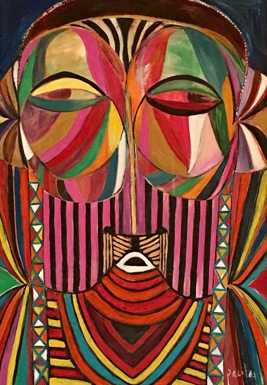Pacita Abad, Bacongo I, 1983. © Pacita Abad Art Estate. Image courtesy of Pacita Abad Art Estate.